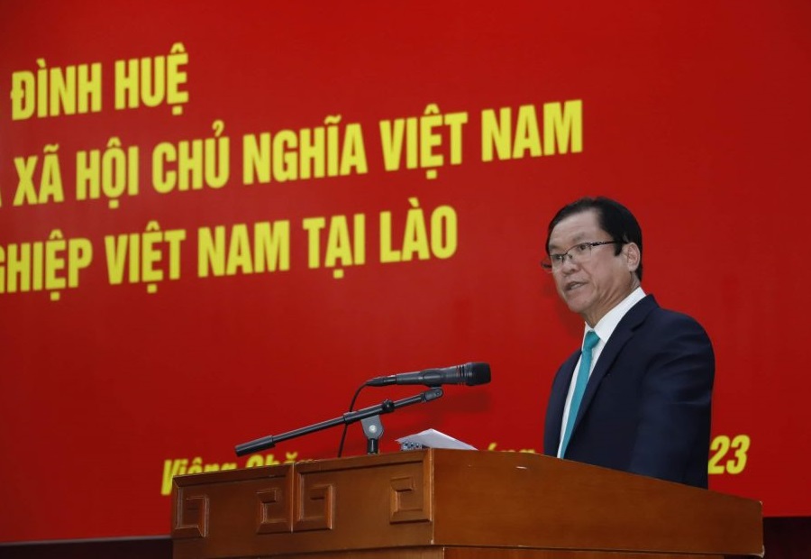 “Quốc hội, Chính phủ hai nước Việt Nam và Lào tiếp tục hỗ trợ để các công ty cao su tại Lào hoàn thành nhiệm vụ”